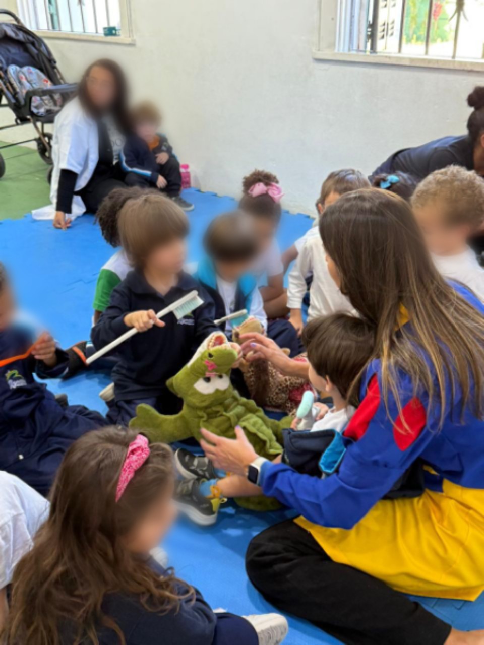 Atividades de educação em saúde bucal