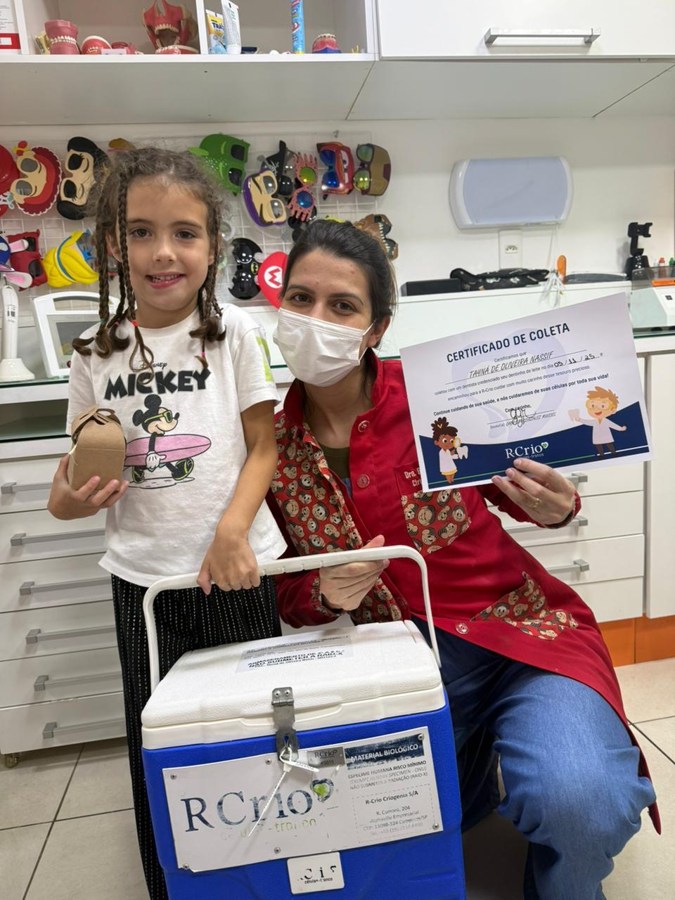 Armazenamento de Célula Tronco do Dente de Leite